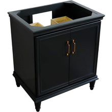 Load image into Gallery viewer, Bellaterra Home Vanity BellaTerra Home 30&quot; Single vanity in Dark Gray finish- Cabinet only 400800-30-DG