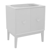Load image into Gallery viewer, Bellaterra Home Vanity BellaTerra Home 30&quot; Single vanity in White finish - cabinet only 400400-WH