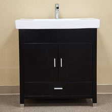 Load image into Gallery viewer, Bellaterra Home Vanity BellaTerra Home 31.5 in Single Sink Vanity-Wood-Black 203107-S