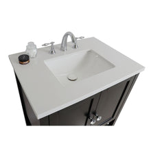 Load image into Gallery viewer, Bellaterra Home Vanity BellaTerra Home 31 in Single sink Vanity-Wood-Espresso-White Quartz 203054A-ES