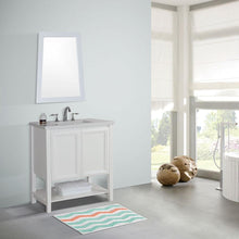 Load image into Gallery viewer, Bellaterra Home Vanity BellaTerra Home 31 in Single Sink Vanity-Wood-White Quartz 203054A-WH
