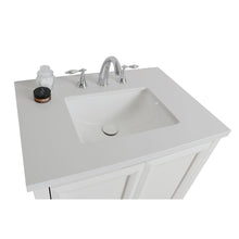 Load image into Gallery viewer, Bellaterra Home Vanity BellaTerra Home 31 in Single Sink Vanity-Wood-White Quartz 203054A-WH