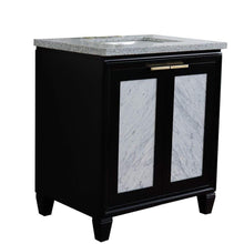 Load image into Gallery viewer, Bellaterra Home Vanity BellaTerra Home 31&quot; Single sink vanity in Black finish with Gray granite with rectangle sink 400990-31-BL-GYR