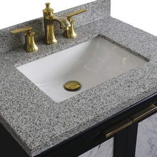 Load image into Gallery viewer, Bellaterra Home Vanity BellaTerra Home 31&quot; Single sink vanity in Dark Gray finish with Gray granite with rectangle sink 400990-31-DG-GYR