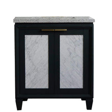 Load image into Gallery viewer, Bellaterra Home Vanity BellaTerra Home 31&quot; Single sink vanity in Dark Gray finish with Gray granite with rectangle sink 400990-31-DG-GYR
