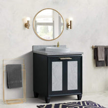 Load image into Gallery viewer, Bellaterra Home Vanity BellaTerra Home 31&quot; Single sink vanity in Dark Gray finish with Gray granite with round sink 400990-31-DG-GYRD