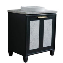 Load image into Gallery viewer, Bellaterra Home Vanity BellaTerra Home 31&quot; Single sink vanity in Dark Gray finish with Gray granite with round sink 400990-31-DG-GYRD