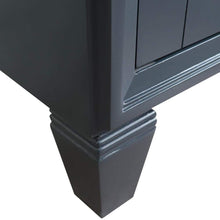 Load image into Gallery viewer, Bellaterra Home Vanity BellaTerra Home 31&quot; Single sink vanity in Dark Gray finish with White quartz with round sink 400990-31-DG-WERD