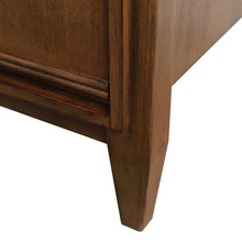 Load image into Gallery viewer, Bellaterra Home Vanity BellaTerra Home 31&quot; Single sink vanity in Walnut finish with White carrara marble with rectangle sink 400901-31-WA-WMR