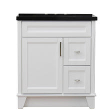 Load image into Gallery viewer, Bellaterra Home Vanity BellaTerra Home 31&quot; Single Sink Vanity in White Finish with Black Galaxy Granite with Rectangle Sink 400700-31-WH-BGR