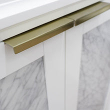 Load image into Gallery viewer, Bellaterra Home Vanity BellaTerra Home 31&quot; Single sink vanity in White finish with White carrara marble with rectangle sink  400990-31-WH-WMR