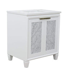 Load image into Gallery viewer, Bellaterra Home Vanity BellaTerra Home 31&quot; Single sink vanity in White finish with White quartz with rectangle sink 400990-31-WH-WER