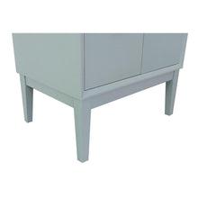 Load image into Gallery viewer, Bellaterra Home Vanity BellaTerra Home 31&quot; Single vanity in Aqua Blue finish with Gray granite top and Round Sink 400400-AB-GYRD