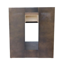 Load image into Gallery viewer, Bellaterra Home Vanity BellaTerra Home 31&quot; Single vanity in Brown Ash finish with Black Galaxy top and Oval Sink 400101-BA-BGO