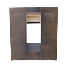 Load image into Gallery viewer, Bellaterra Home Vanity BellaTerra Home 31&quot; Single vanity in Brown Ash finish with Black Galaxy topand Rectangle Sink 400101-BA-BGR
