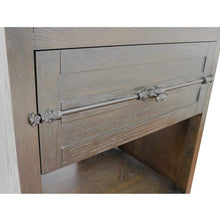 Load image into Gallery viewer, Bellaterra Home Vanity BellaTerra Home 31&quot; Single vanity in Brown Ash finish with Gray granite top and Oval Sink 400101-BA-GYO