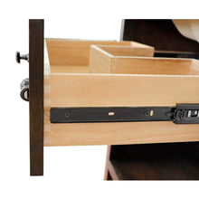 Load image into Gallery viewer, Bellaterra Home Vanity BellaTerra Home 31&quot; Single vanity in Brown Ash finish with Gray granite top and Oval Sink 400101-BA-GYO