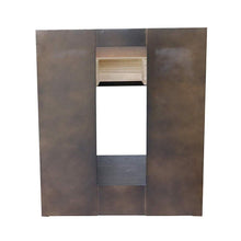 Load image into Gallery viewer, Bellaterra Home Vanity BellaTerra Home 31&quot; Single vanity in Brown Ash finish with Gray granite top and Round Sink 400101-BA-GYRD