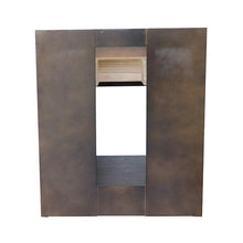 Load image into Gallery viewer, Bellaterra Home Vanity BellaTerra Home 31&quot; Single vanity in Brown Ash finish with White Carrara top and Oval Sink 400101-BA-WMO