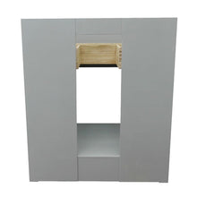 Load image into Gallery viewer, Bellaterra Home Vanity BellaTerra Home 31&quot; Single vanity in Gray Ash finish with Black Galaxy top and Rectangle Sink 400101-GYA-BGR