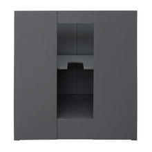 Load image into Gallery viewer, Bellaterra Home Vanity BellaTerra Home 31&quot; Single vanity in Gray Ash finish with Gray granite top and Rectangle Sink 400100-GYA-GYR
