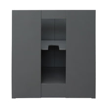 Load image into Gallery viewer, Bellaterra Home Vanity BellaTerra Home 31&quot; Single vanity in Gray Ash finish with White Carrara top and Rectangle Sink 400100-GYA-WMR