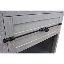 Load image into Gallery viewer, Bellaterra Home Vanity BellaTerra Home 31&quot; Single vanity in Gray Ash finish with White Quartz top and Rectangle Sink 400101-GYA-WER