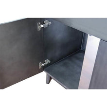 Load image into Gallery viewer, Bellaterra Home Vanity BellaTerra Home 31&quot; Single vanity in Silvery Brown finish with Black Galaxy top and Oval Sink 400200-SB-BGO
