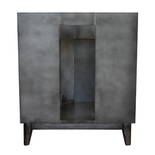 Load image into Gallery viewer, Bellaterra Home Vanity BellaTerra Home 31&quot; Single vanity in Silvery Brown finish with White Carrara top and Rectangle Sink 400200-SB-WMR