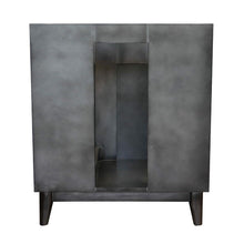 Load image into Gallery viewer, Bellaterra Home Vanity BellaTerra Home 31&quot; Single vanity in Silvery Brown finish with White Carrara top and Round Sink 400200-SB-WMRD