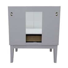 Load image into Gallery viewer, Bellaterra Home Vanity BellaTerra Home 31&quot; Single vanity in White finish with Black Galaxy top and Oval Sink 400400-WH-BGO
