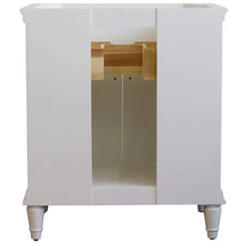 Load image into Gallery viewer, Bellaterra Home Vanity BellaTerra Home 31&quot; Single vanity in White finish with Gray granite and oval sink 400800-31-WH-GYO