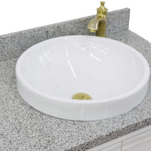 Load image into Gallery viewer, Bellaterra Home Vanity BellaTerra Home 31&quot; Single vanity in White finish with Gray granite and round sink 400800-31-WH-GYRD