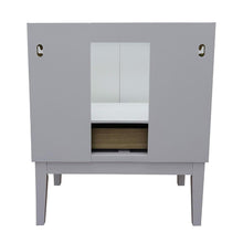 Load image into Gallery viewer, Bellaterra Home Vanity BellaTerra Home 31&quot; Single vanity in White finish with Gray granite top and Rectangle Sink 400400-WH-GYR