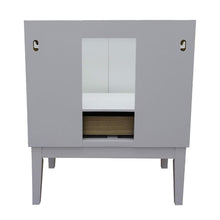 Load image into Gallery viewer, Bellaterra Home Vanity BellaTerra Home 31&quot; Single vanity in White finish with White Quartz top and Round Sink 400400-WH-WERD