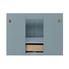 Load image into Gallery viewer, Bellaterra Home Vanity BellaTerra Home 31&quot; Single wall mount vanity in Aqua Blue finish with Black Galaxy top and Rectangle Sink 400400-CAB-AB-BGR