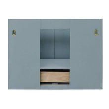 Load image into Gallery viewer, Bellaterra Home Vanity BellaTerra Home 31&quot; Single wall mount vanity in Aqua Blue finish with White Quartz top and Round Sink 400400-CAB-AB-WERD