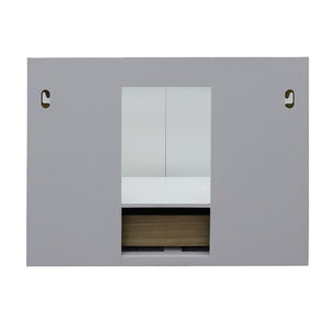 Bellaterra Home Vanity BellaTerra Home 31" Single wall mount vanity in White finish with Black Galaxy top and Rectangle Sink 400400-CAB-WH-BGR
