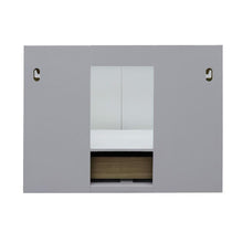Load image into Gallery viewer, Bellaterra Home Vanity BellaTerra Home 31&quot; Single wall mount vanity in White finish with Black Galaxy top and Round Sink 400400-CAB-WH-BGRD