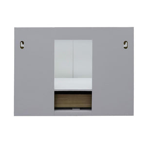Bellaterra Home Vanity BellaTerra Home 31" Single wall mount vanity in White finish with Black Galaxy top and Round Sink 400400-CAB-WH-BGRD