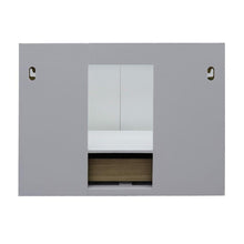 Load image into Gallery viewer, Bellaterra Home Vanity BellaTerra Home 31&quot; Single wall mount vanity in White finish with Gray granite top and Oval Sink 400400-CAB-WH-GYO