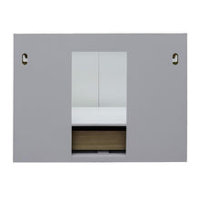 Load image into Gallery viewer, Bellaterra Home Vanity BellaTerra Home 31&quot; Single wall mount vanity in White finish with Gray granite top and Rectangle Sink 400400-CAB-WH-GYR