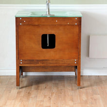 Load image into Gallery viewer, Bellaterra Home Vanity BellaTerra Home 32.3 in Single Sink Vanity-Wood-Walnut 203110-W