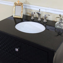 Load image into Gallery viewer, Bellaterra Home Vanity BellaTerra Home 35.4 in Single Sink Vanity-Wood-Black 203057B