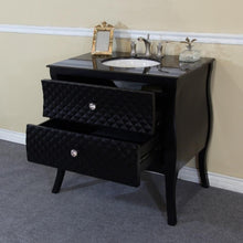 Load image into Gallery viewer, Bellaterra Home Vanity BellaTerra Home 35.4 in Single Sink Vanity-Wood-Black 203057B
