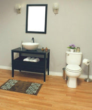Load image into Gallery viewer, Bellaterra Home Vanity BellaTerra Home 35.5 in Single Sink Vanity-Wood-Black 804357-BL