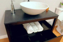 Load image into Gallery viewer, Bellaterra Home Vanity BellaTerra Home 35.5 in Single Sink Vanity-Wood-Black 804357-BL
