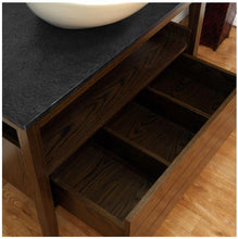 Load image into Gallery viewer, Bellaterra Home Vanity BellaTerra Home 35.5 in Single sink vanity-Wood-Dark walnut 804357