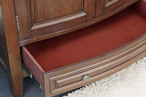 Bellaterra Home Vanity BellaTerra Home 36 in Single Sink Vanity-Wood-Dark Walnut 602205