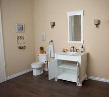 Load image into Gallery viewer, Bellaterra Home Vanity BellaTerra Home 36 in Single Sink Vanity-Wood-White 205036-WH